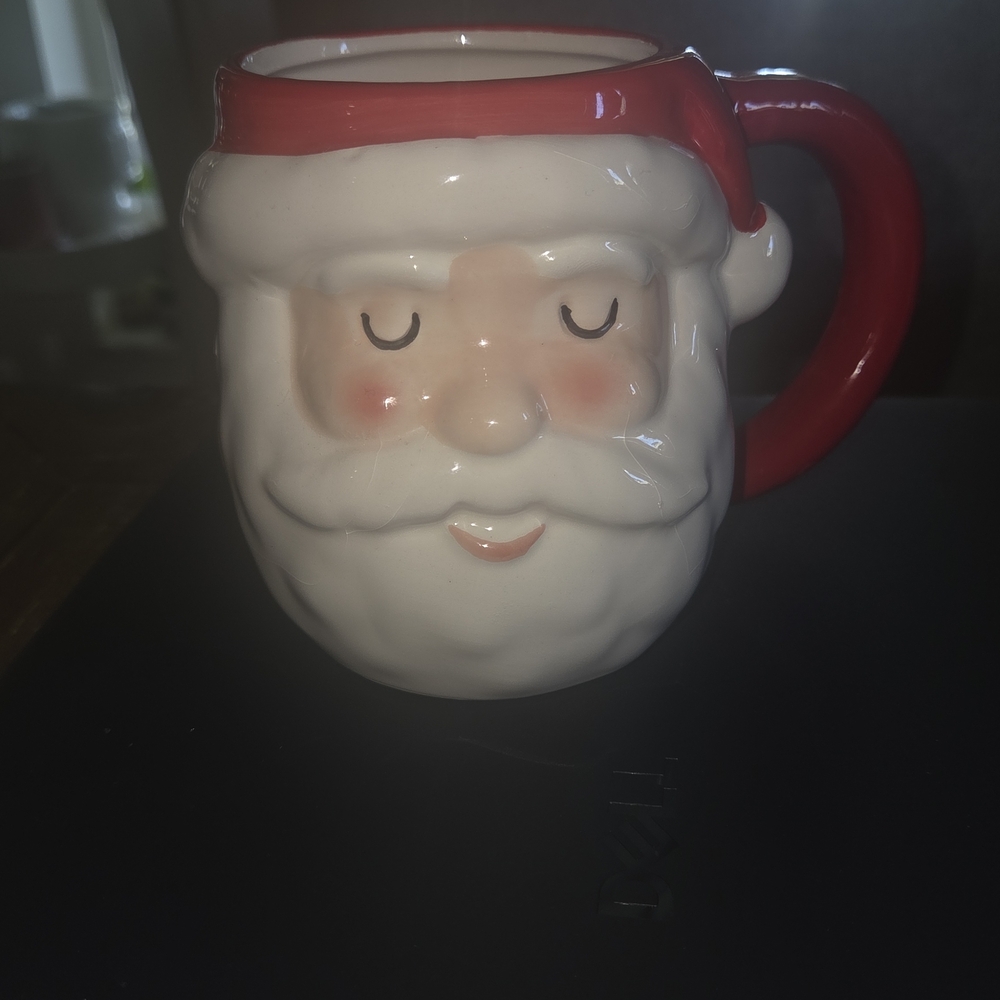 Target Santa Claus Mug - Red and White